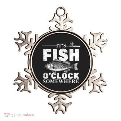 Vintage It's Fish O'Clock Somewhere Ornament