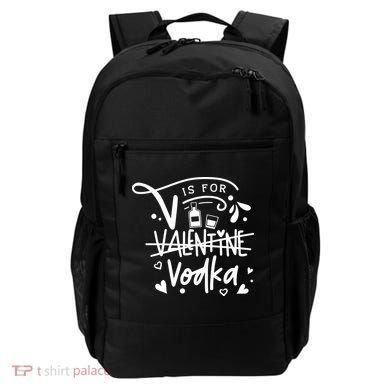 V Is For Valentine Vodka Gift Backpack