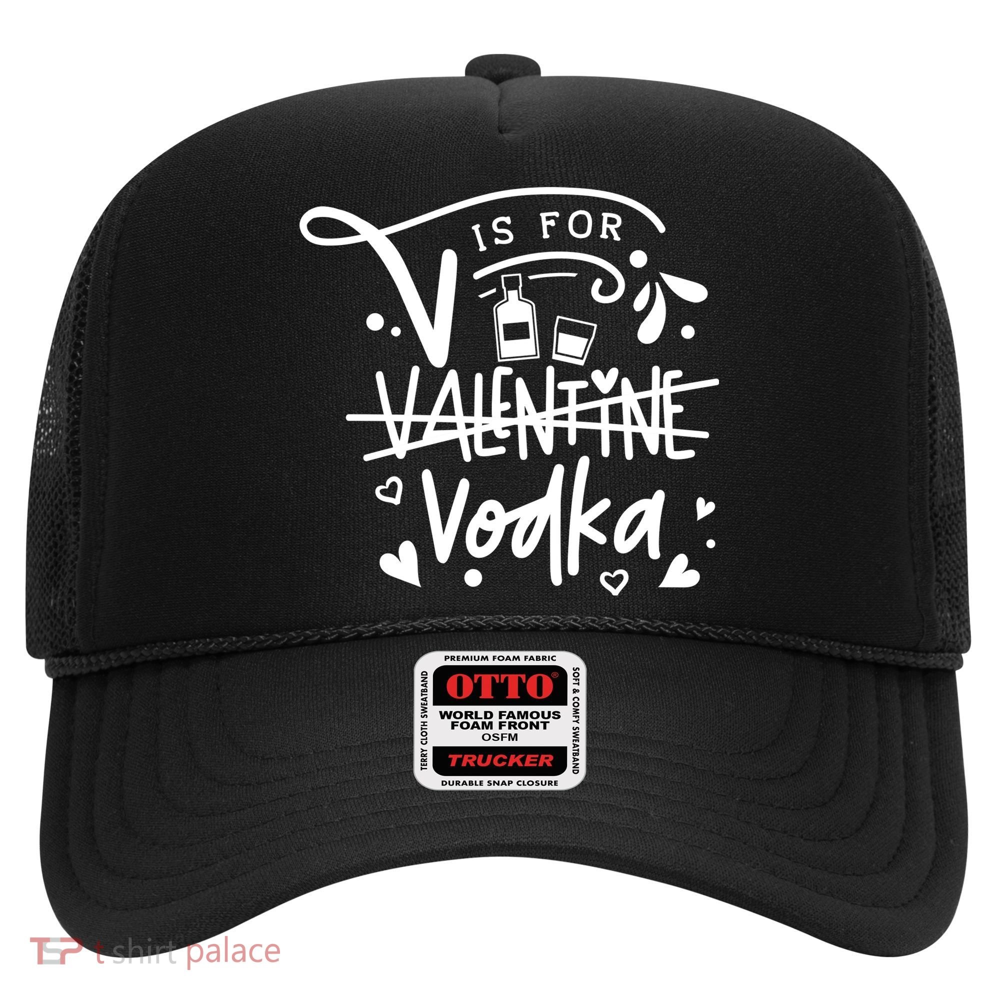 V Is For Valentine Vodka Gift Hat