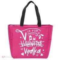 V Is For Valentine Vodka Gift Tote Bag thumb 0