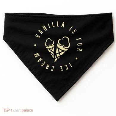 Vanilla Is For Ice Cream Daddy Kinky Not Vanilla USA-Made Doggie Bandana
