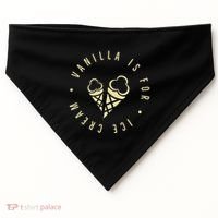Vanilla Is For Ice Cream Daddy Kinky Not Vanilla USA-Made Doggie Bandana thumb 0