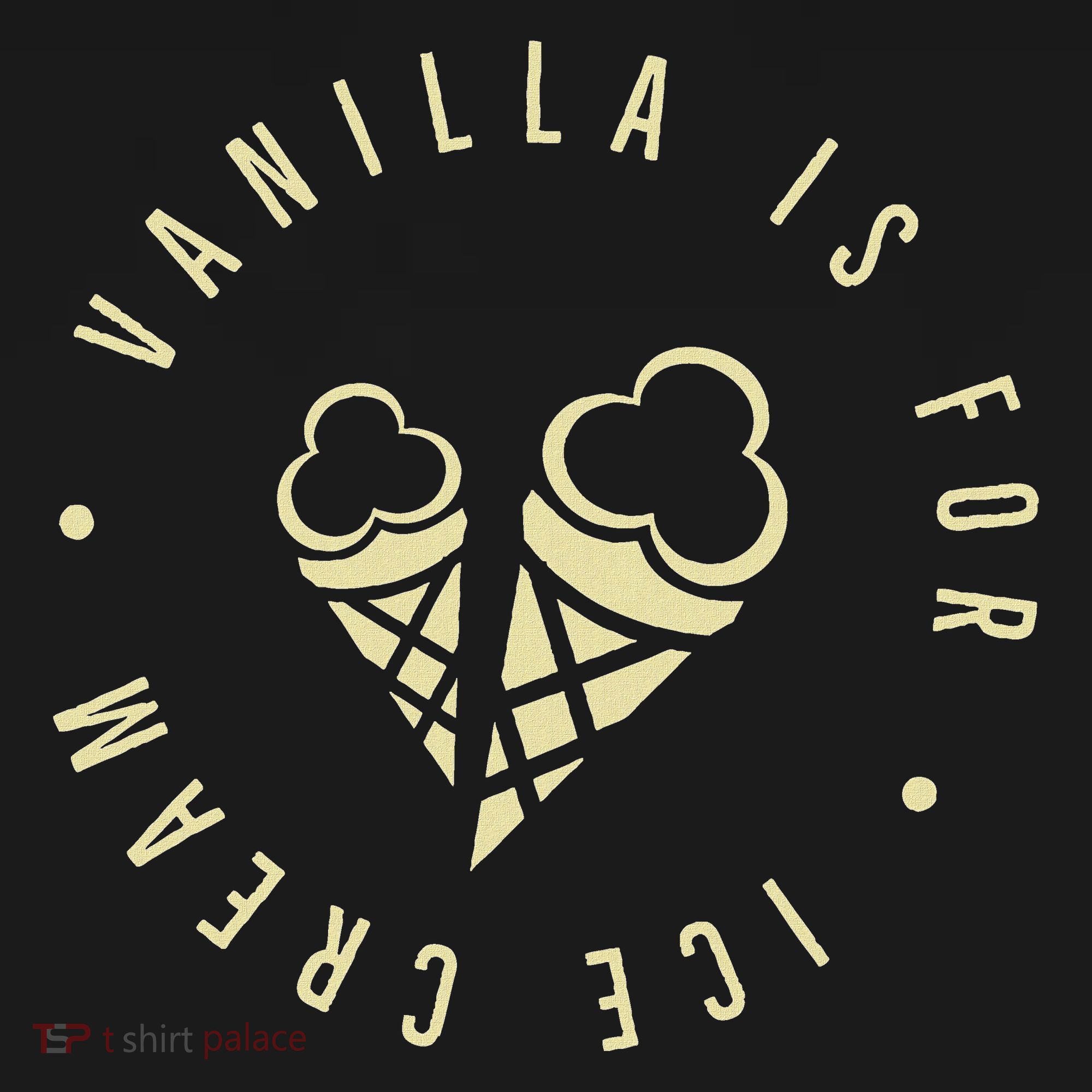 Vanilla Is For Ice Cream Daddy Kinky Not Vanilla T-Shirt