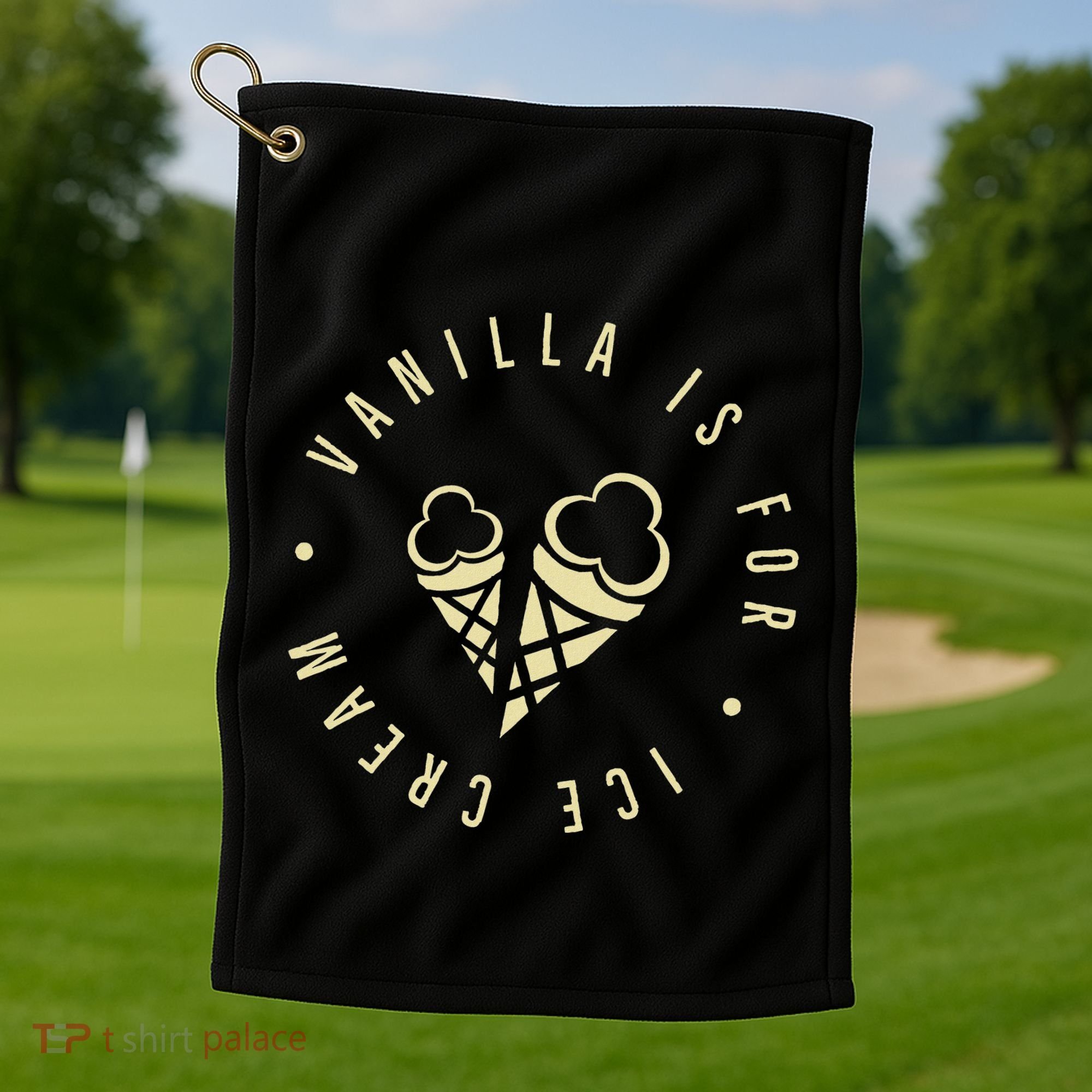 Vanilla Is For Ice Cream Daddy Kinky Not Vanilla Golf Towel