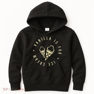 Vanilla Is For Ice Cream Daddy Kinky Not Vanilla Kids Hoodie