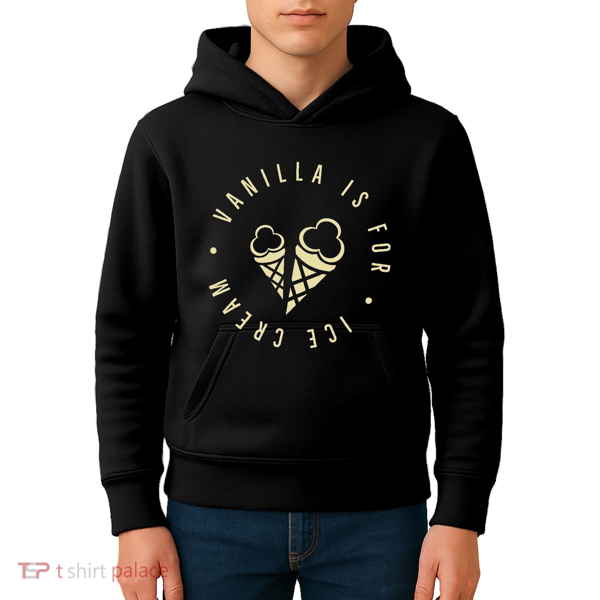 Vanilla Is For Ice Cream Daddy Kinky Not Vanilla Kids Hoodie