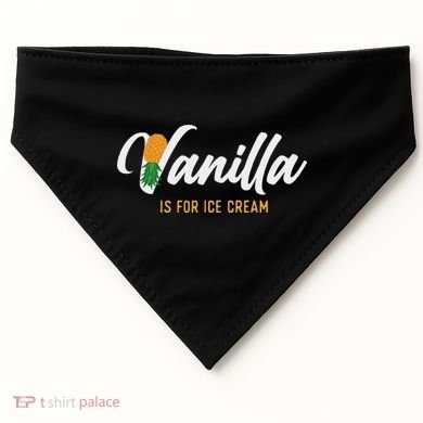 Vanilla Is For Ice Cream Upside Down Pineapple Swinger USA-Made Doggie Bandana