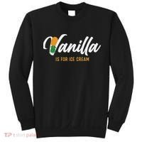 Vanilla Is For Ice Cream Upside Down Pineapple Swinger Sweatshirt thumb 0