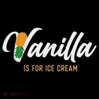 Vanilla Is For Ice Cream Upside Down Pineapple Swinger Mousepad thumb 1