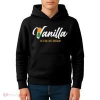 Vanilla Is For Ice Cream Upside Down Pineapple Swinger Kids Hoodie thumb 4