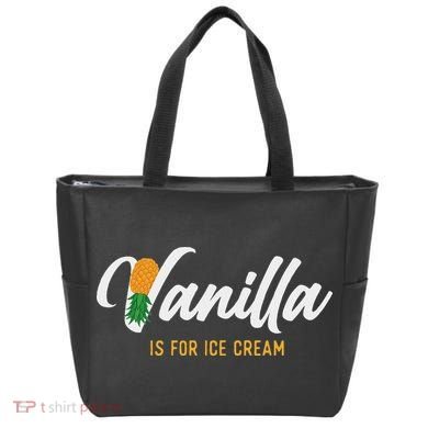 Vanilla Is For Ice Cream Upside Down Pineapple Swinger Tote Bag