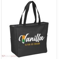 Vanilla Is For Ice Cream Upside Down Pineapple Swinger Tote Bag thumb 2