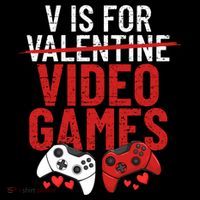 V Is For Video Games Funny 'S Gamer V Video Games Gift Coffee Mug thumb 5
