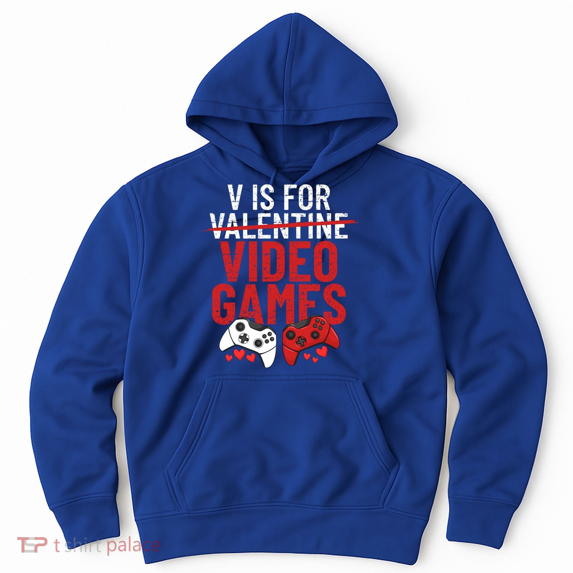 V Is For Video Games Funny 'S Gamer V Video Games Gift Hoodie