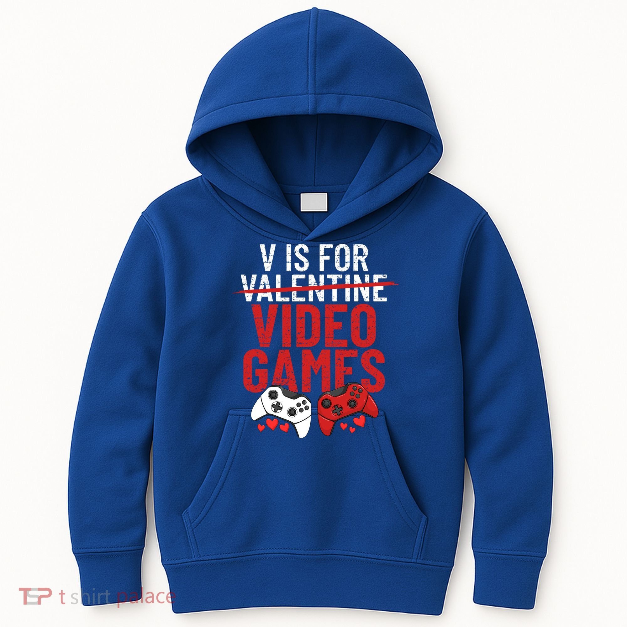 V Is For Video Games Funny 'S Gamer V Video Games Gift Kids Hoodie