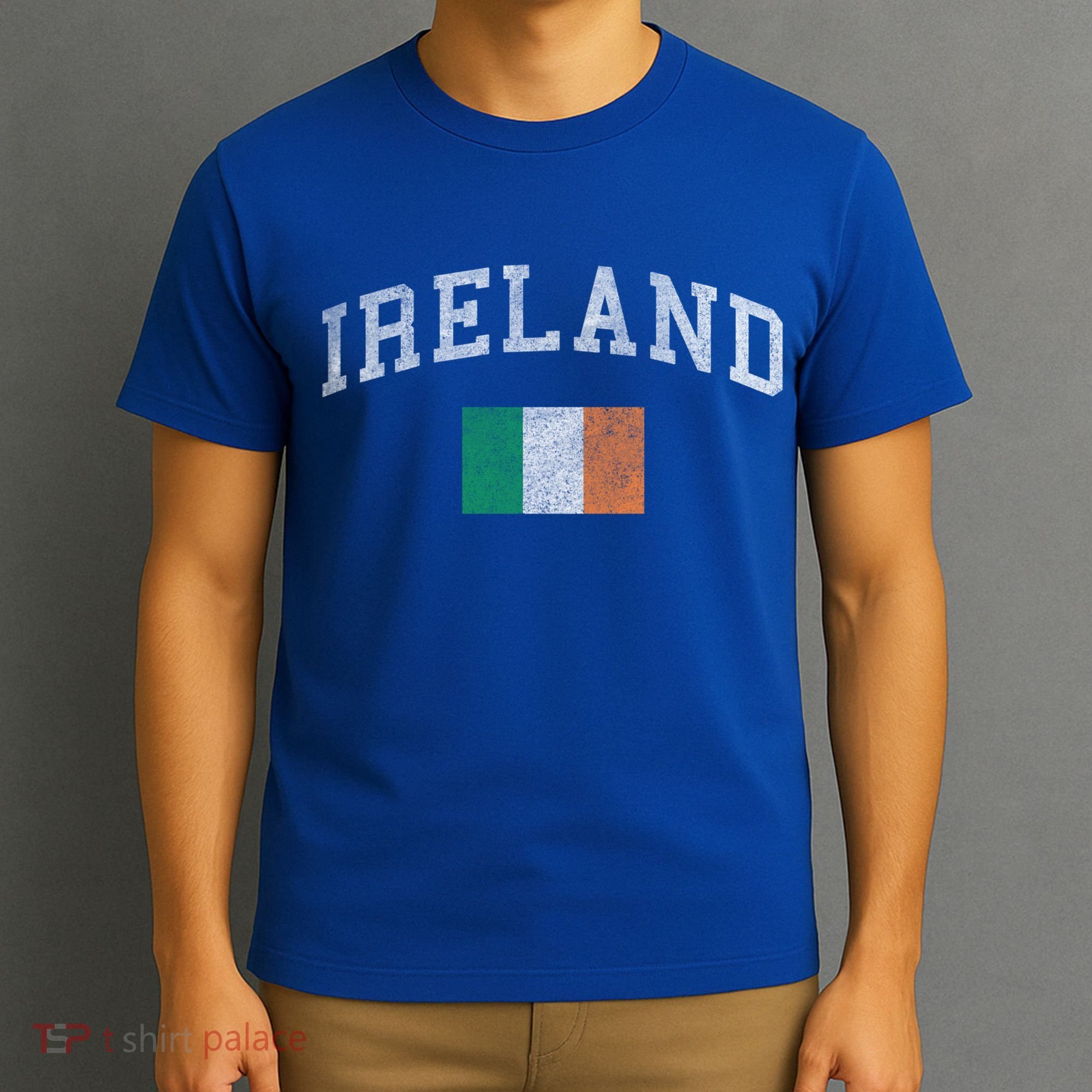 Vintage Ireland Flag Meaningful Gift T-Shirt