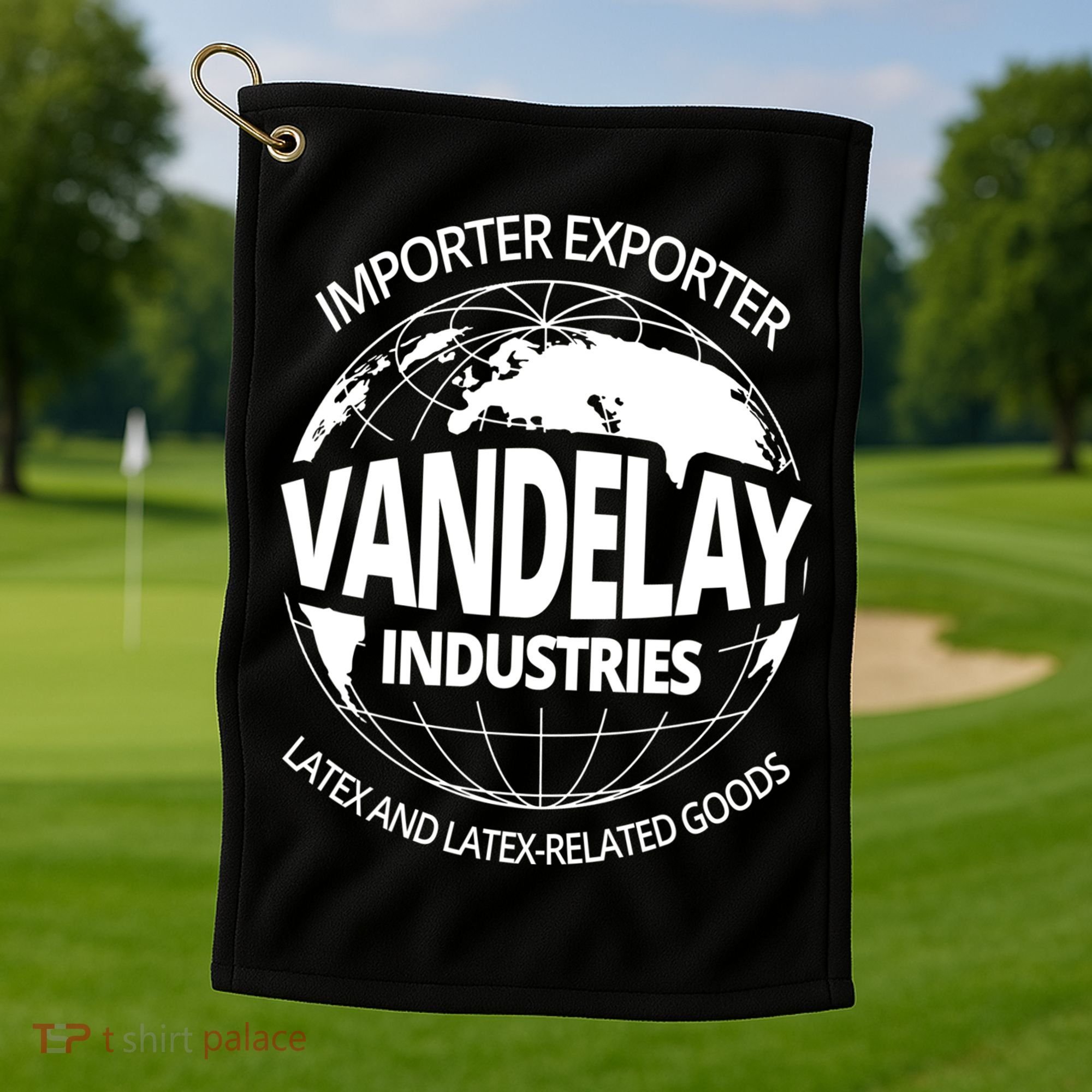 Vandelay Industries Gift LatexRelated Goods Novelty Gift Golf Towel