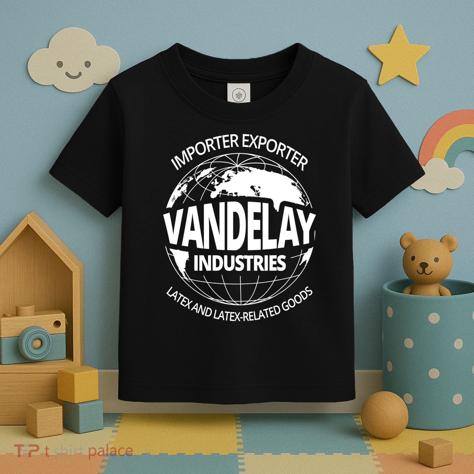 Vandelay Industries Gift LatexRelated Goods Novelty Gift Toddler T-Shirt