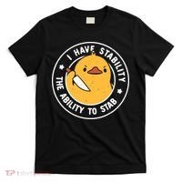 Vintage I Have Stability The Ability To Stab T-Shirt thumb 0
