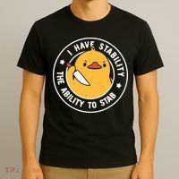 Vintage I Have Stability The Ability To Stab T-Shirt thumb 3
