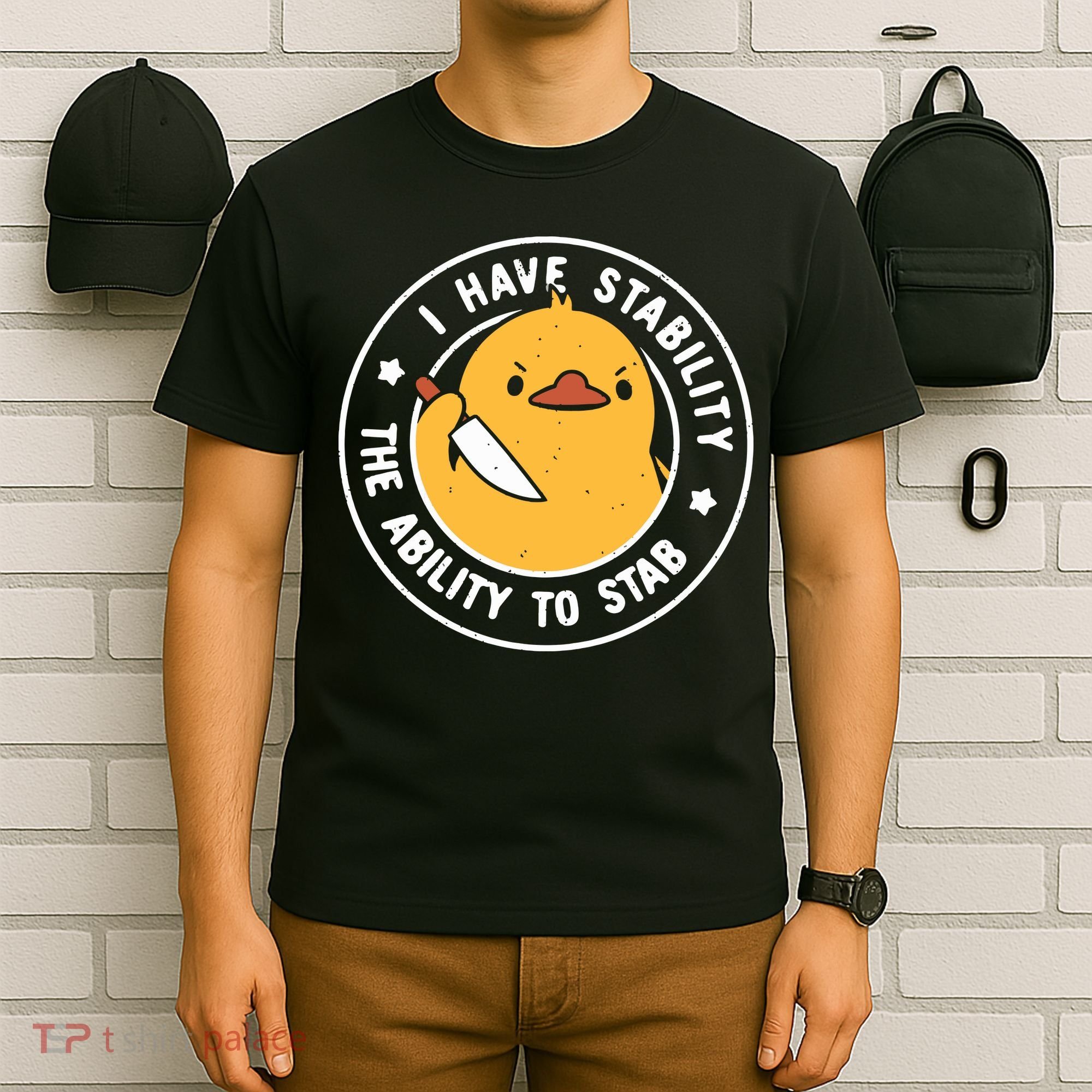 Vintage I Have Stability The Ability To Stab T-Shirt