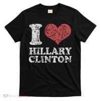 Vintage I Heart Hillary Clinton T-Shirt thumb 0