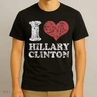 Vintage I Heart Hillary Clinton T-Shirt thumb 3