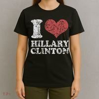 Vintage I Heart Hillary Clinton T-Shirt thumb 4