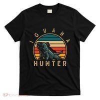 Vintage Iguana Hunter Funny Reptile Lover T-Shirt thumb 0