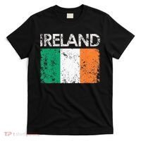 Vintage Ireland Irish Flag Pride Gift T-Shirt thumb 0