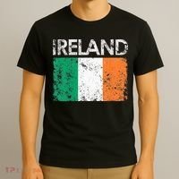 Vintage Ireland Irish Flag Pride Gift T-Shirt thumb 3
