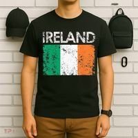 Vintage Ireland Irish Flag Pride Gift T-Shirt thumb 6
