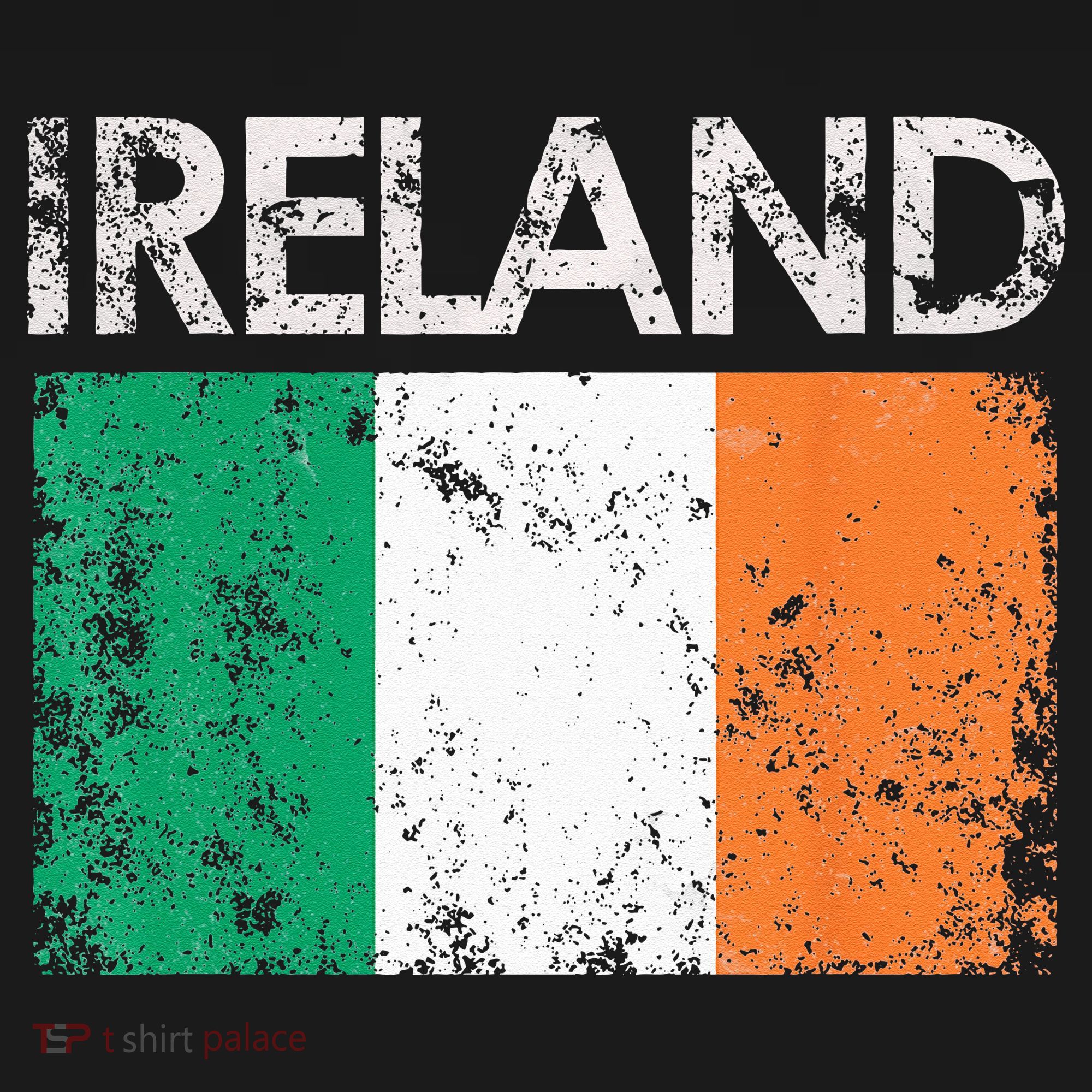 Vintage Ireland Irish Flag Pride Gift T-Shirt