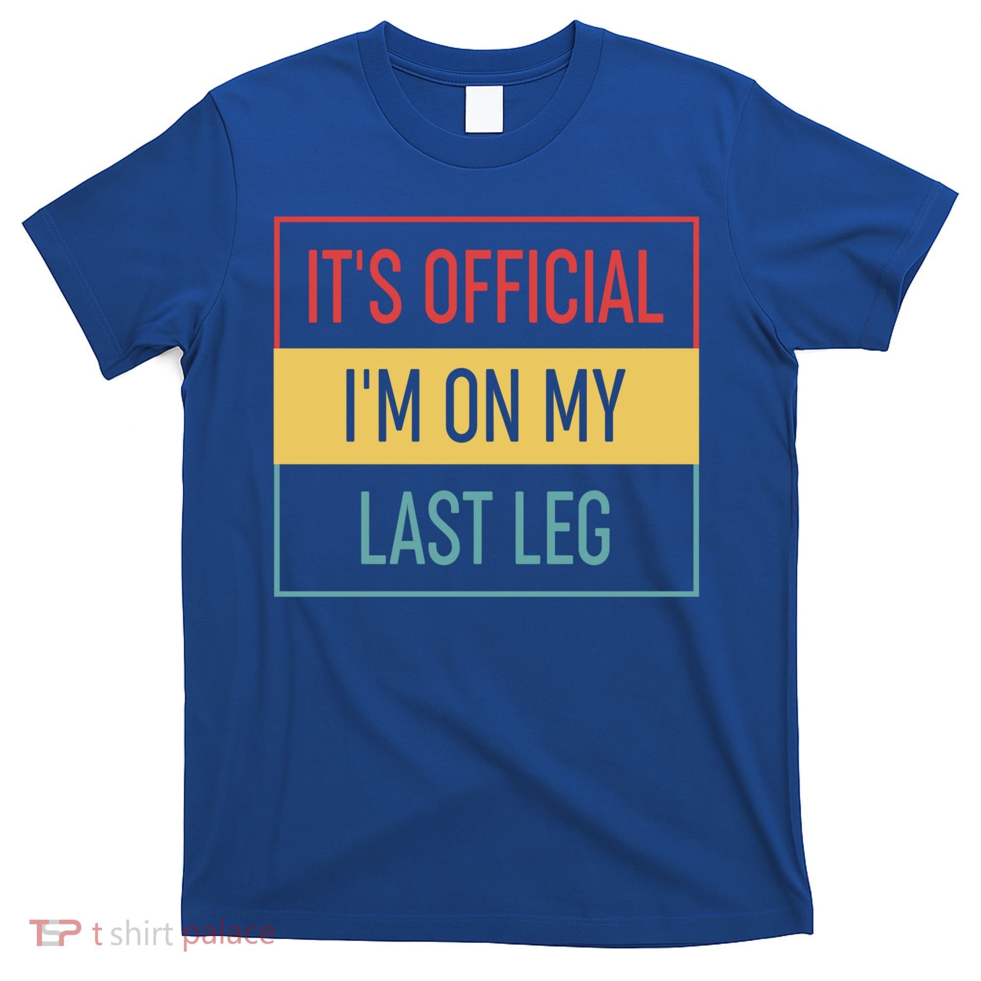 Vintage Its Im On My Last Leg Funny Amputee Great Gift T-Shirt