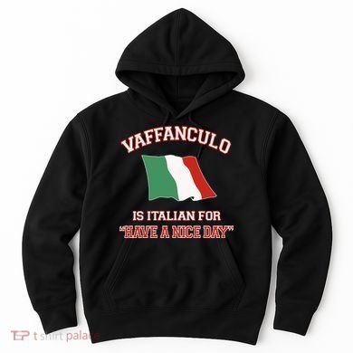 Vaffanculo Is Italian For Have A Nice Day Hoodie