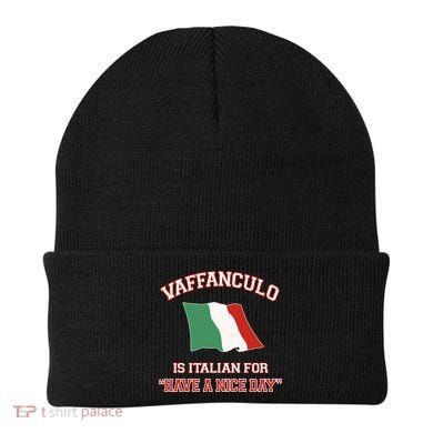 Vaffanculo Is Italian For Have A Nice Day Beanie