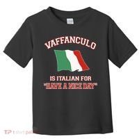 Vaffanculo Is Italian For Have A Nice Day Toddler T-Shirt thumb 0