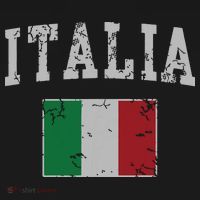 Vintage Italia Italian Flag Italy Men Women Kids T-Shirt thumb 7