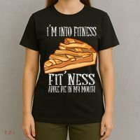 Vintage I'm Into Fitness Fit' Ness Apple Pie In My Mouth T-Shirt thumb 4