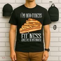 Vintage I'm Into Fitness Fit' Ness Apple Pie In My Mouth T-Shirt thumb 6