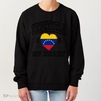 Venezuela Is In My Heart Proud Throwback Souvenir Gift Women's Sweatshirt thumb 0