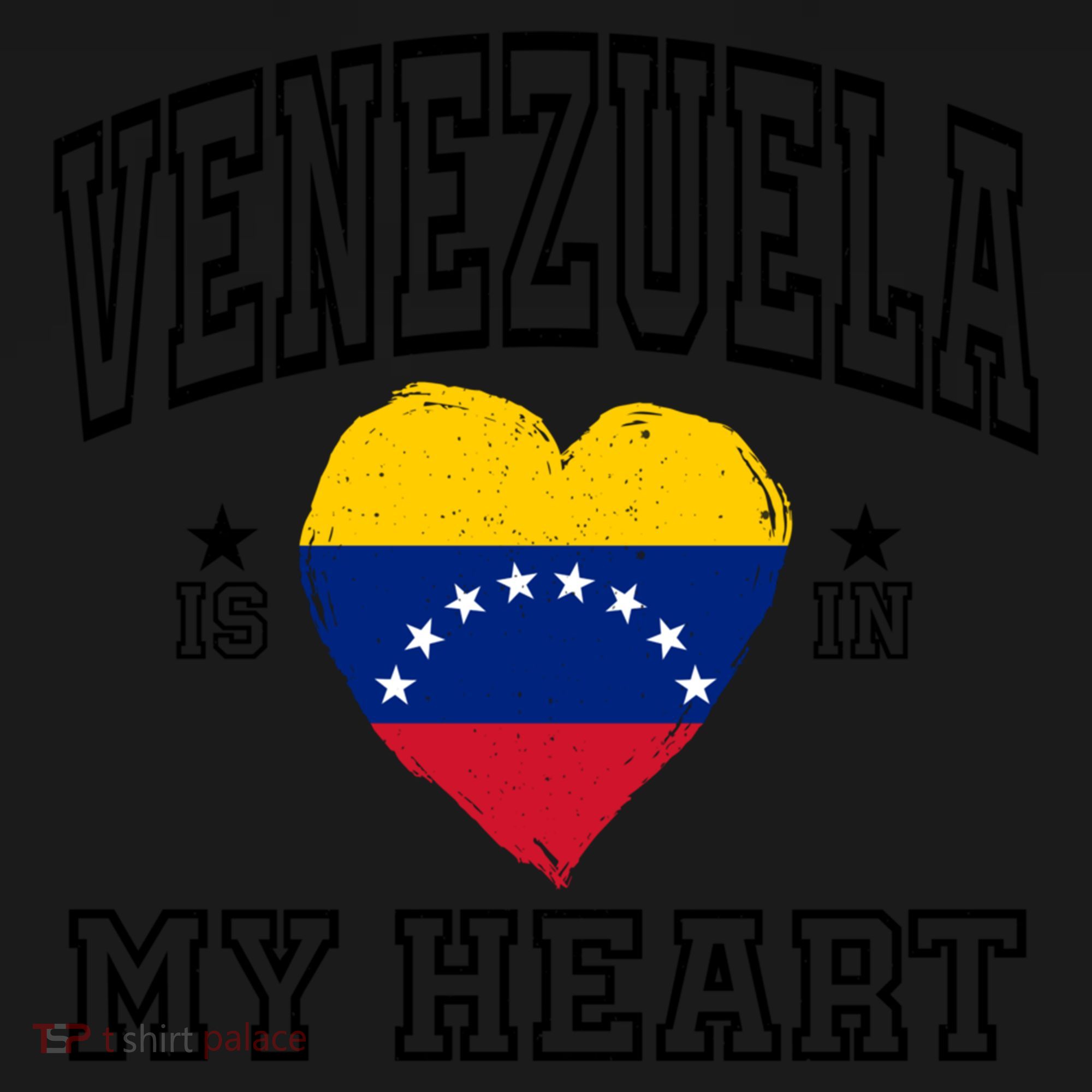 Venezuela Is In My Heart Proud Throwback Souvenir Gift Women's Hoodie