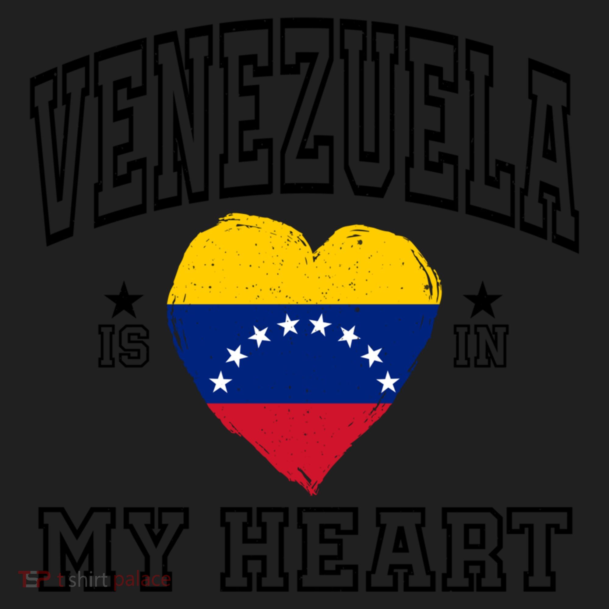 Venezuela Is In My Heart Proud Throwback Souvenir Gift Hat