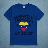 Venezuela Is In My Heart Proud Throwback Souvenir Gift T-Shirt thumb 5