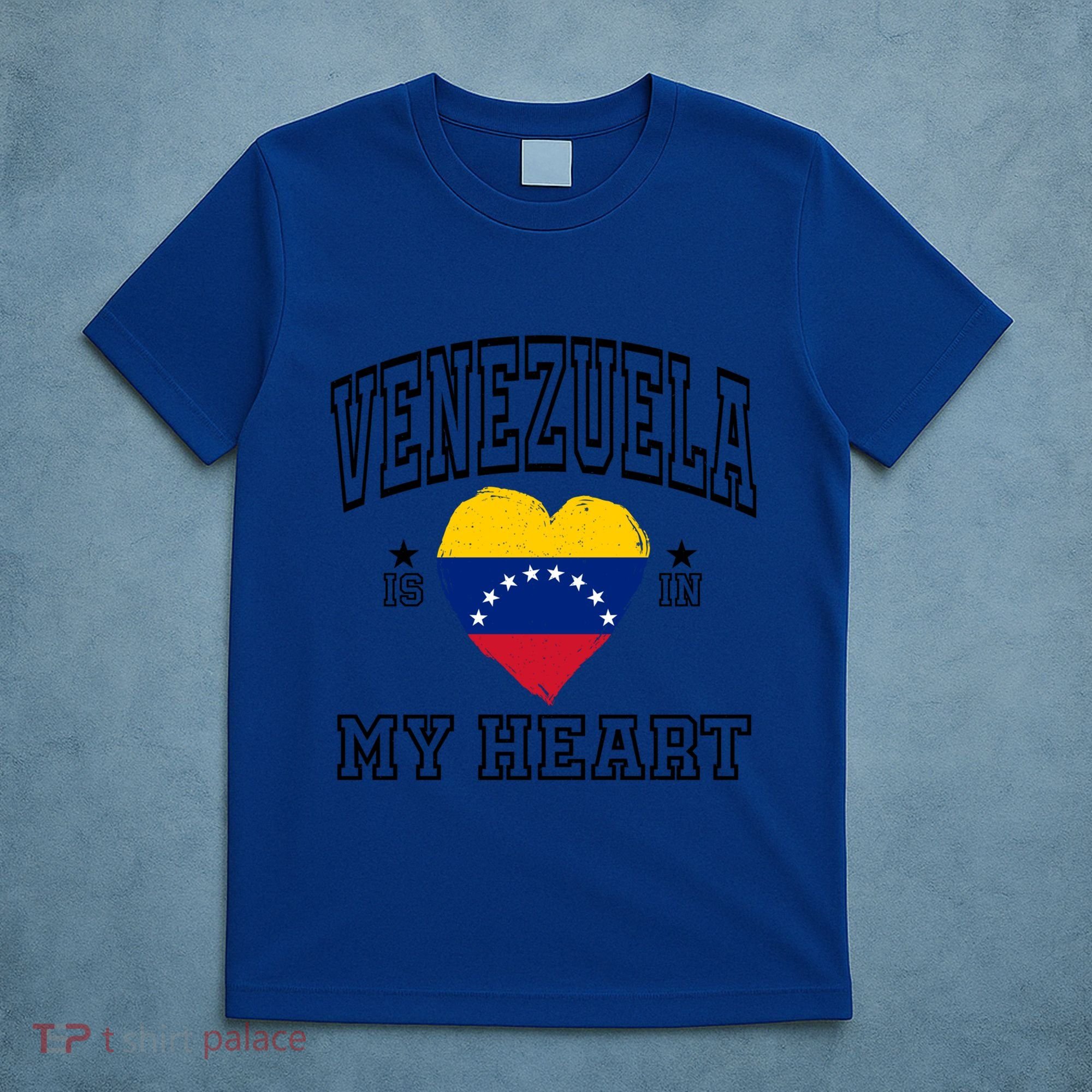 Venezuela Is In My Heart Proud Throwback Souvenir Gift T-Shirt