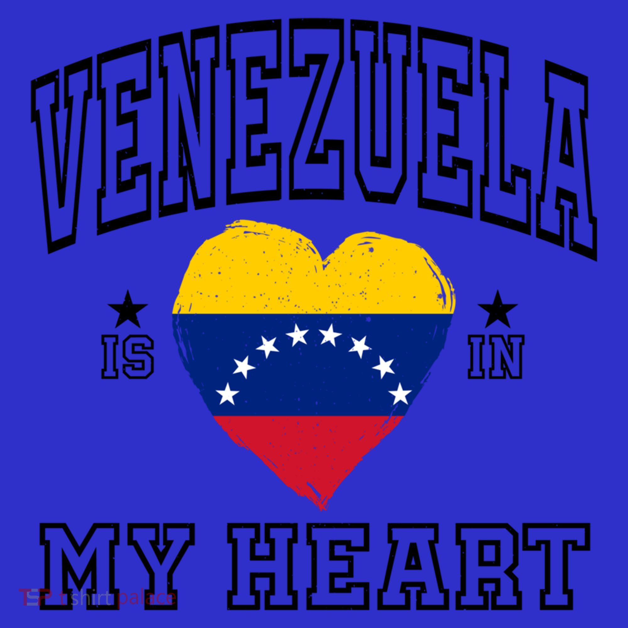 Venezuela Is In My Heart Proud Throwback Souvenir Gift Women's Tank Top