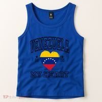 Venezuela Is In My Heart Proud Throwback Souvenir Gift Tank Top thumb 2