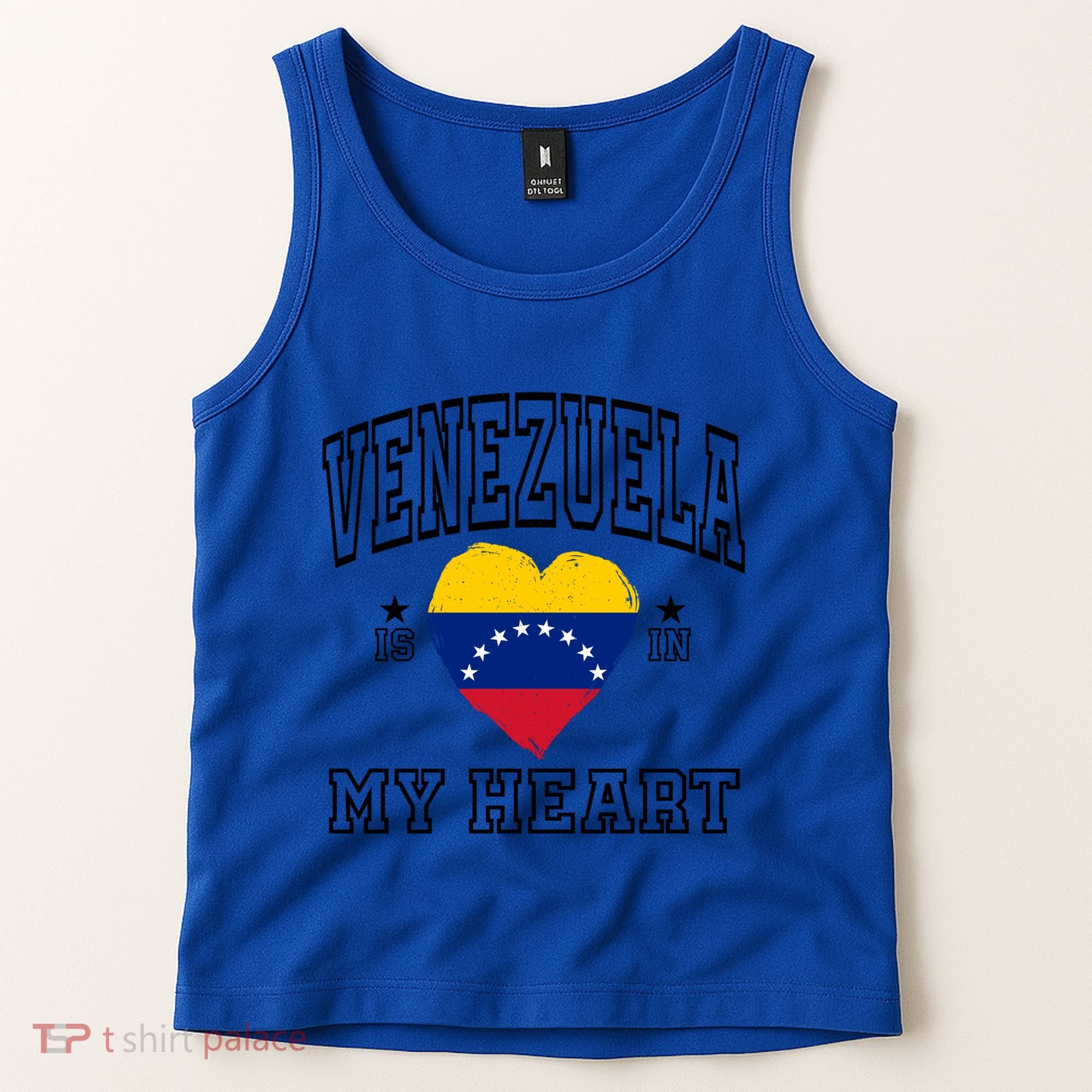 Venezuela Is In My Heart Proud Throwback Souvenir Gift Tank Top