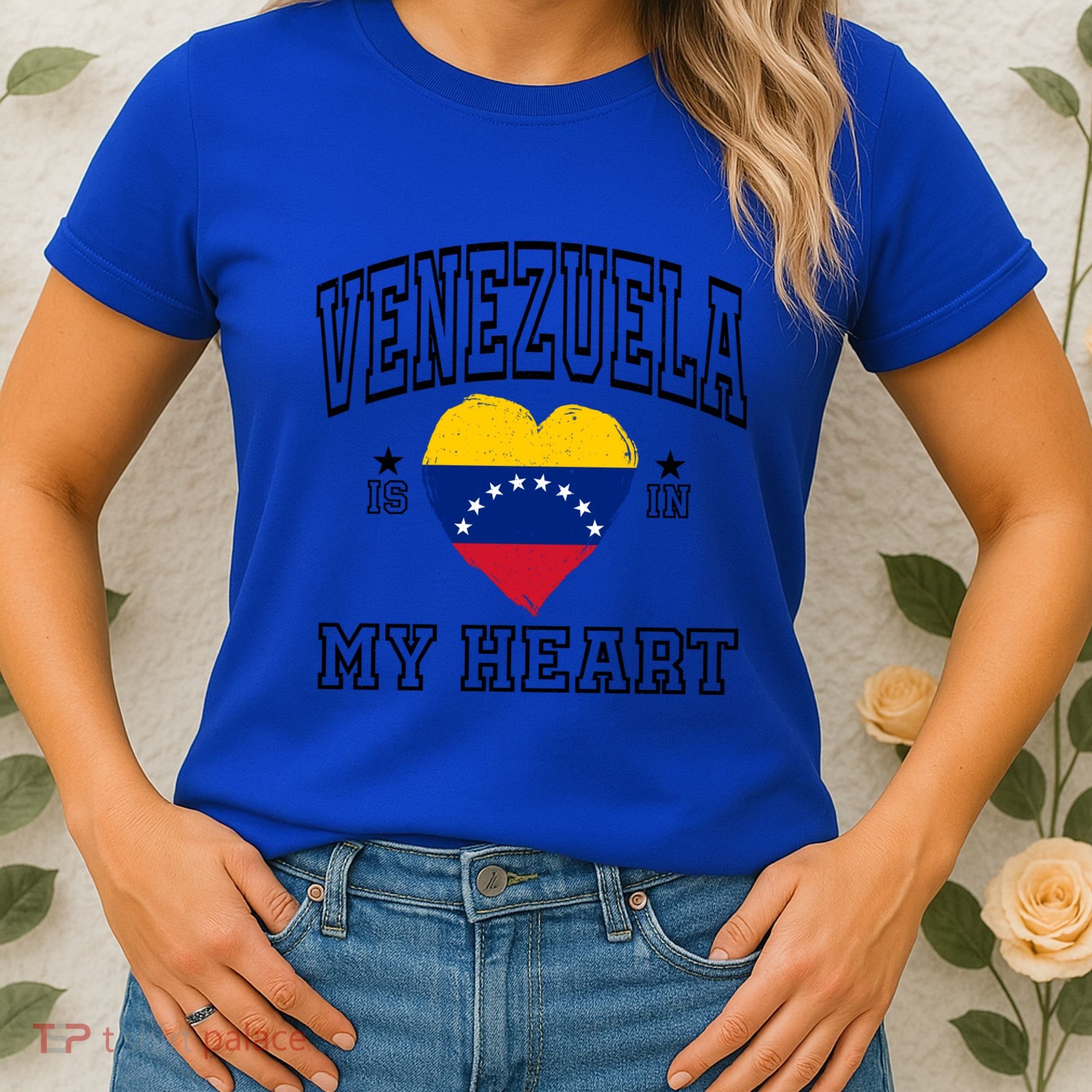 Venezuela Is In My Heart Proud Throwback Souvenir Gift Women's T-Shirt