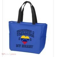 Venezuela Is In My Heart Proud Throwback Souvenir Gift Tote Bag thumb 3